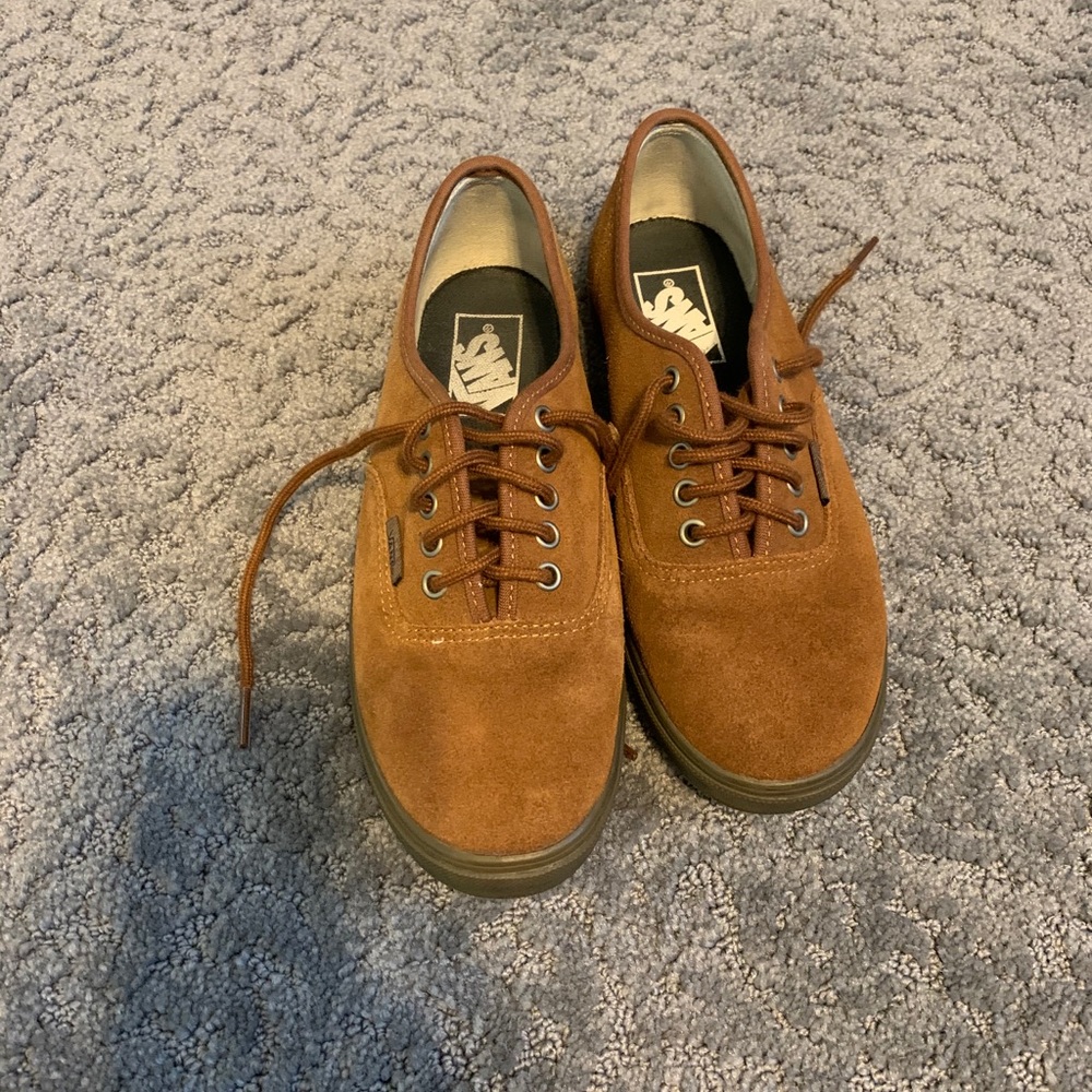 Brown suede vans